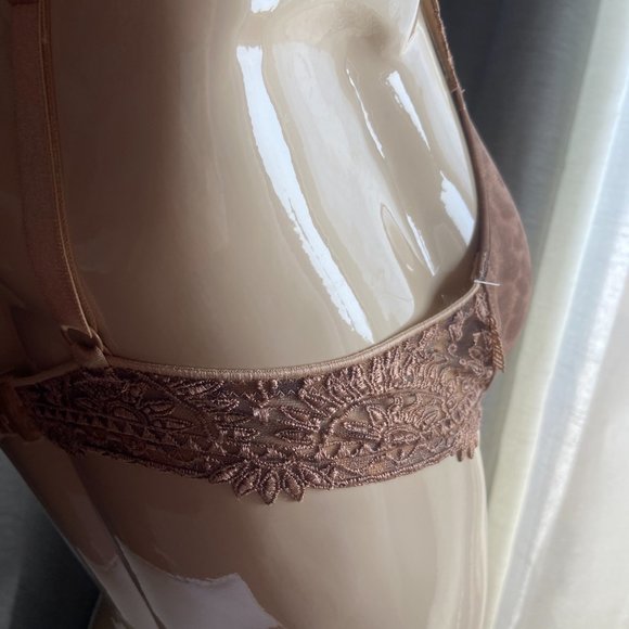 34B Chantelle animal print spacer fabric tshirt bra - Picture 8 of 12